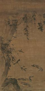 Lu Ji - Birds In A Bamboo Grove