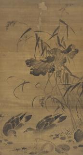 Lu Ji - Wild Ducks in Lotus Pond