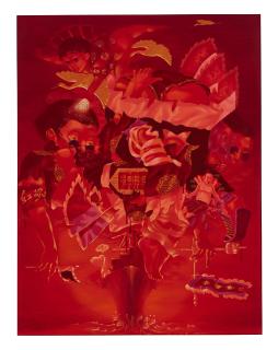 Lu Peng - Red Border - Sunrise