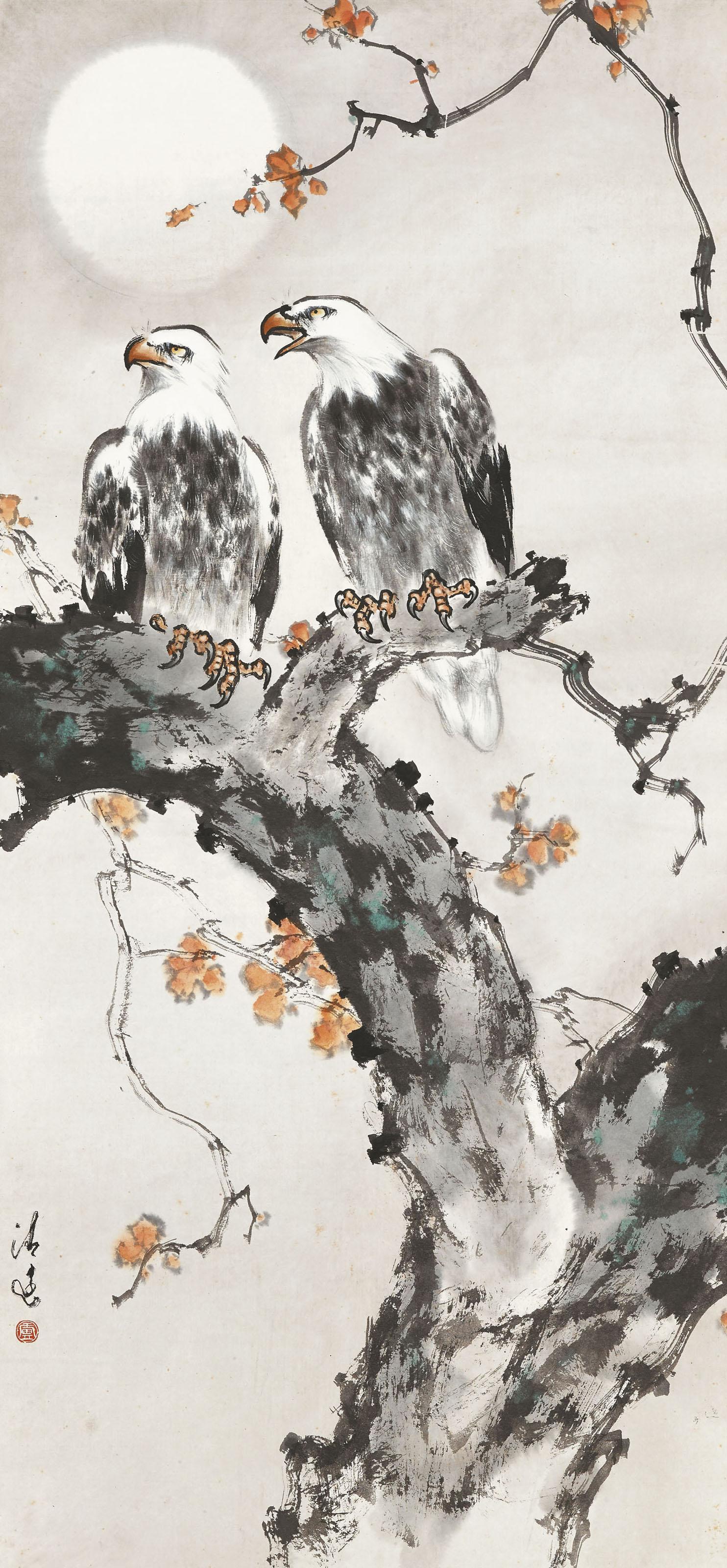 Lu Qingyuan - Autumn Eagles