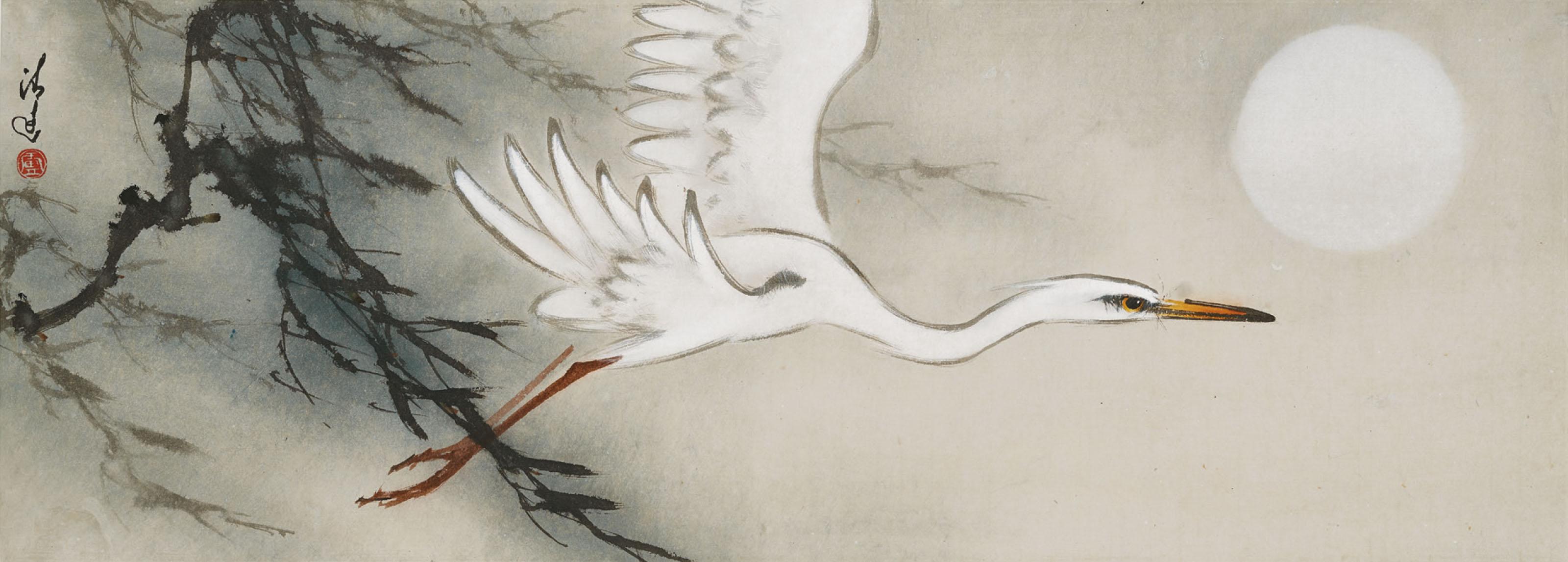 Lu Qingyuan - Egret