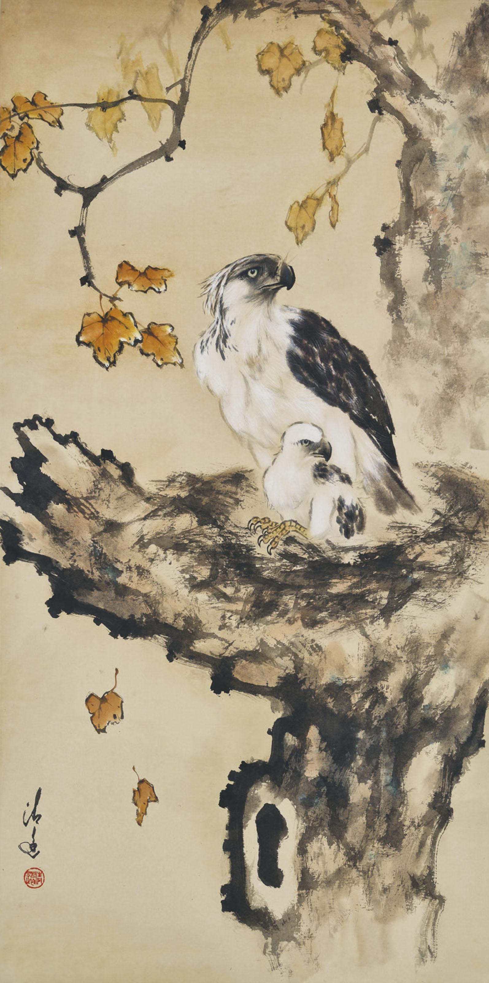 Lu Qingyuan - Mother and Son