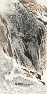 Lu Yanshao - Boating along the Valley