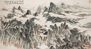 Lu Yanshao - Clouds and Mist Come and Go, 1985