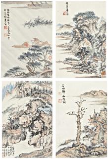 Lu Yanshao - Landscapes After Ancient Artists