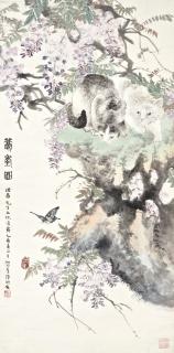 Lu Yifei - Cat And Butterfly