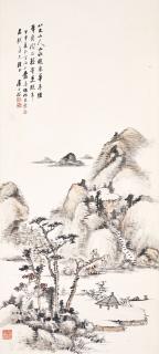 Lu Zishu - Landscape after Bada Shanren
