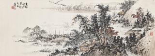 Lu Zishu - River Scenery