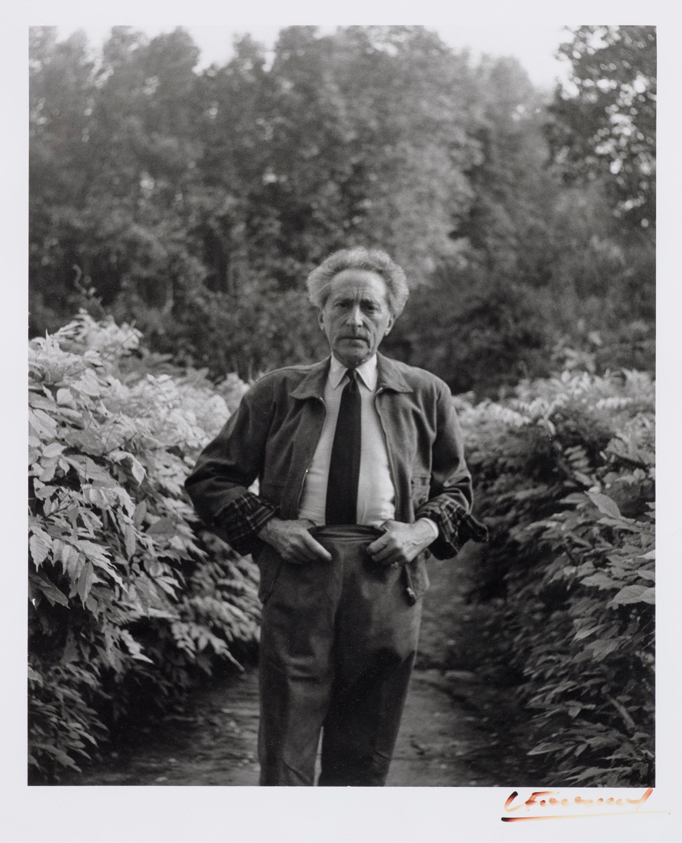 Luc Fournol - Portrait de Jean Cocteau au Salon; Portrait de Jean Cocteau au Jardin