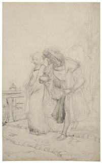 Luc-Olivier Merson - Faust Et Marguerite