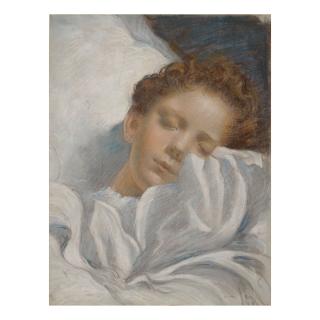 Luc Olivier Merson - Study Of A Sleeping Child