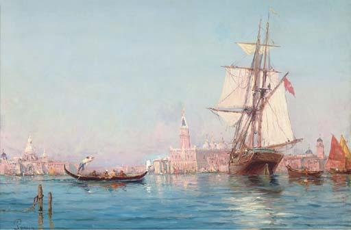 Luc Raphael Ponson - Vessels Before Venice