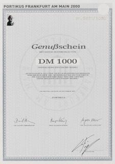 Luc Tuymans - Genussschein (Sonderausgabe für Portikus, Frankfurt am Main)