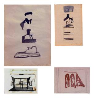 Luc Tuymans - (i) Corso (ii) Gross Rosem (iii) Untitled (iv) Untitled