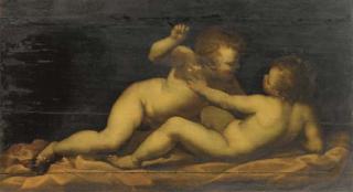 Luca Cambiaso - Amorini Che Lottano