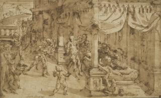 Luca Cambiaso - The Death of Cleopatra