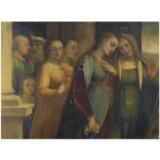 Luca Cambiaso - The Magdalene Renouncing The Vanities Of The World