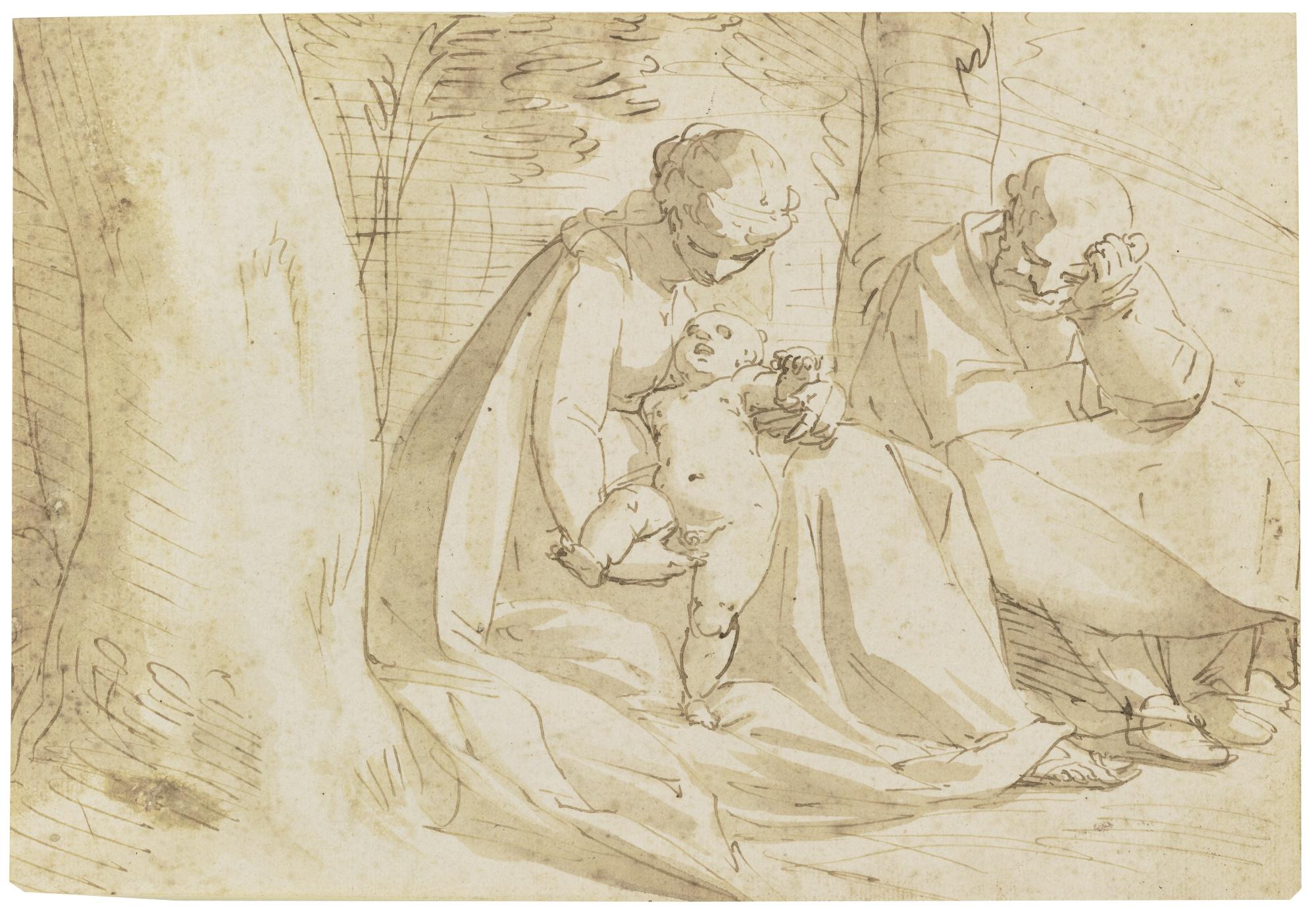 Luca Cambiaso - The Rest On The Flight Into Egypt