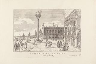 Luca Carlevaris - 7 Bll.: Venezianische Ansichten.