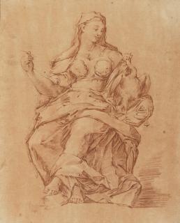 Luca Giordano - An allegory of Vigilance, after Raphael