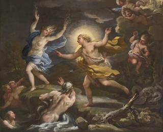 Luca Giordano - Apollo And Daphne