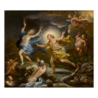 Luca Giordano - Apollo And Daphne