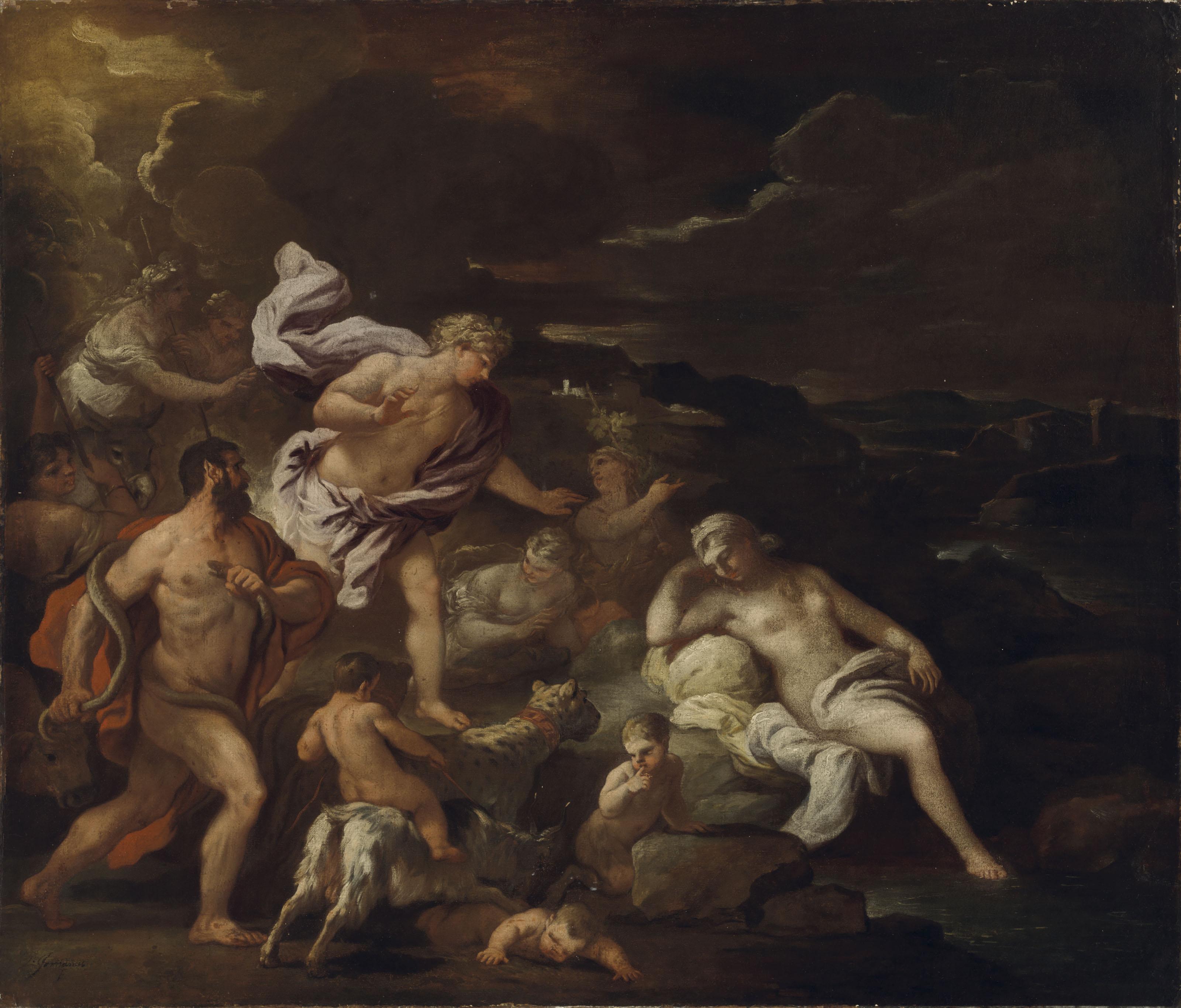 Luca Giordano - Bacchus And Ariadne