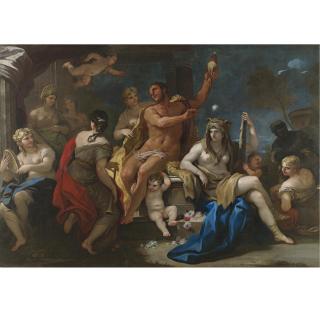 Luca Giordano - Hercules And Omphale
