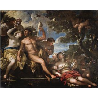 Luca Giordano - Hercules And Omphale