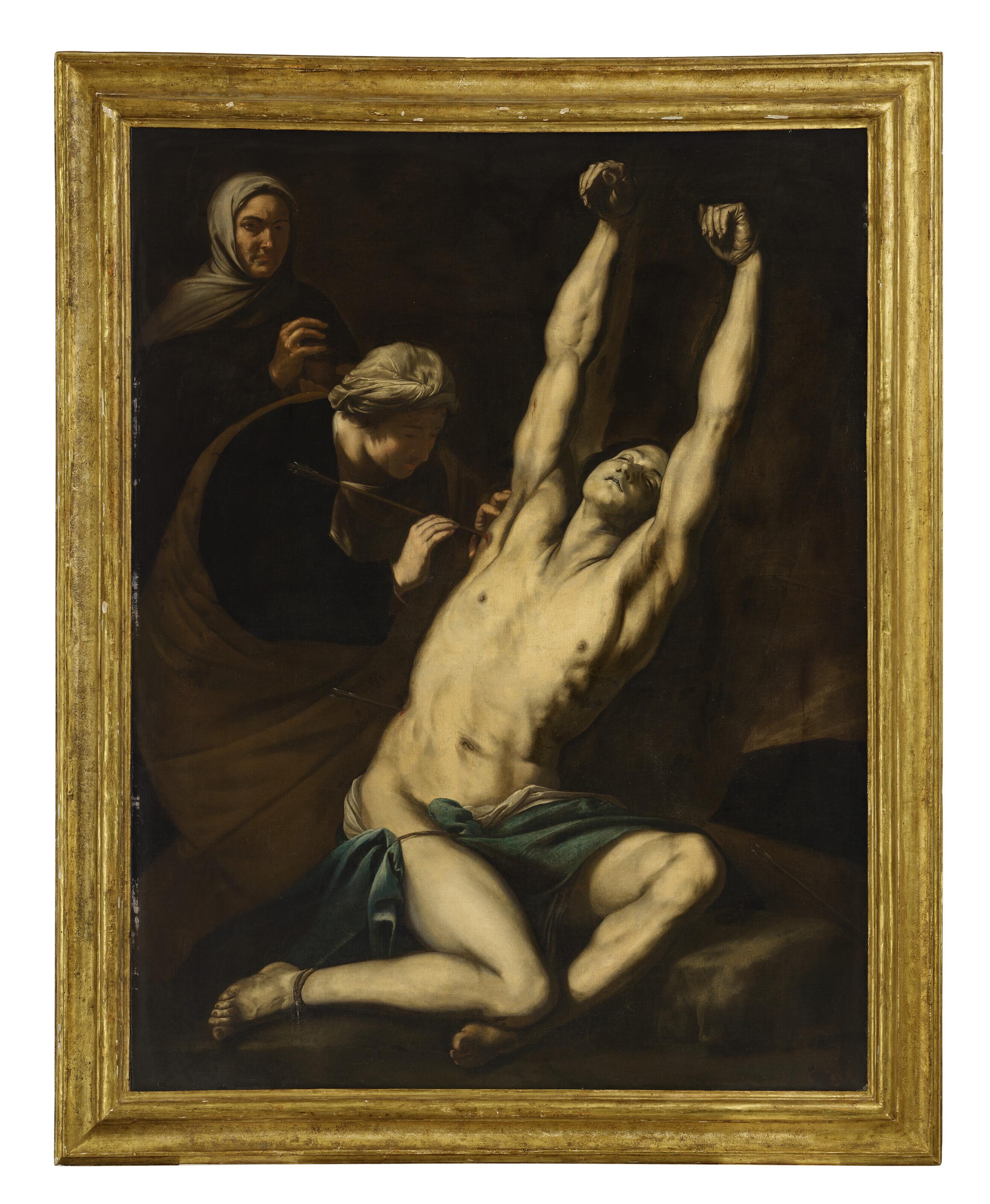 Luca Giordano - Saint Sebastian tended by Saint Irene