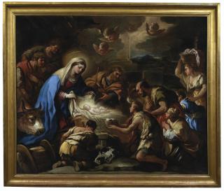 Luca Giordano - The Adoration Of The Shepherds
