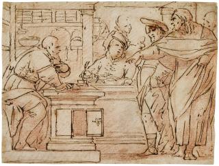 Luca Giordano - The Calling Of Saint Matthew