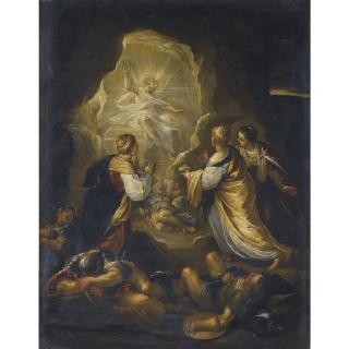 Luca Giordano - The Three Maries At The Tomb