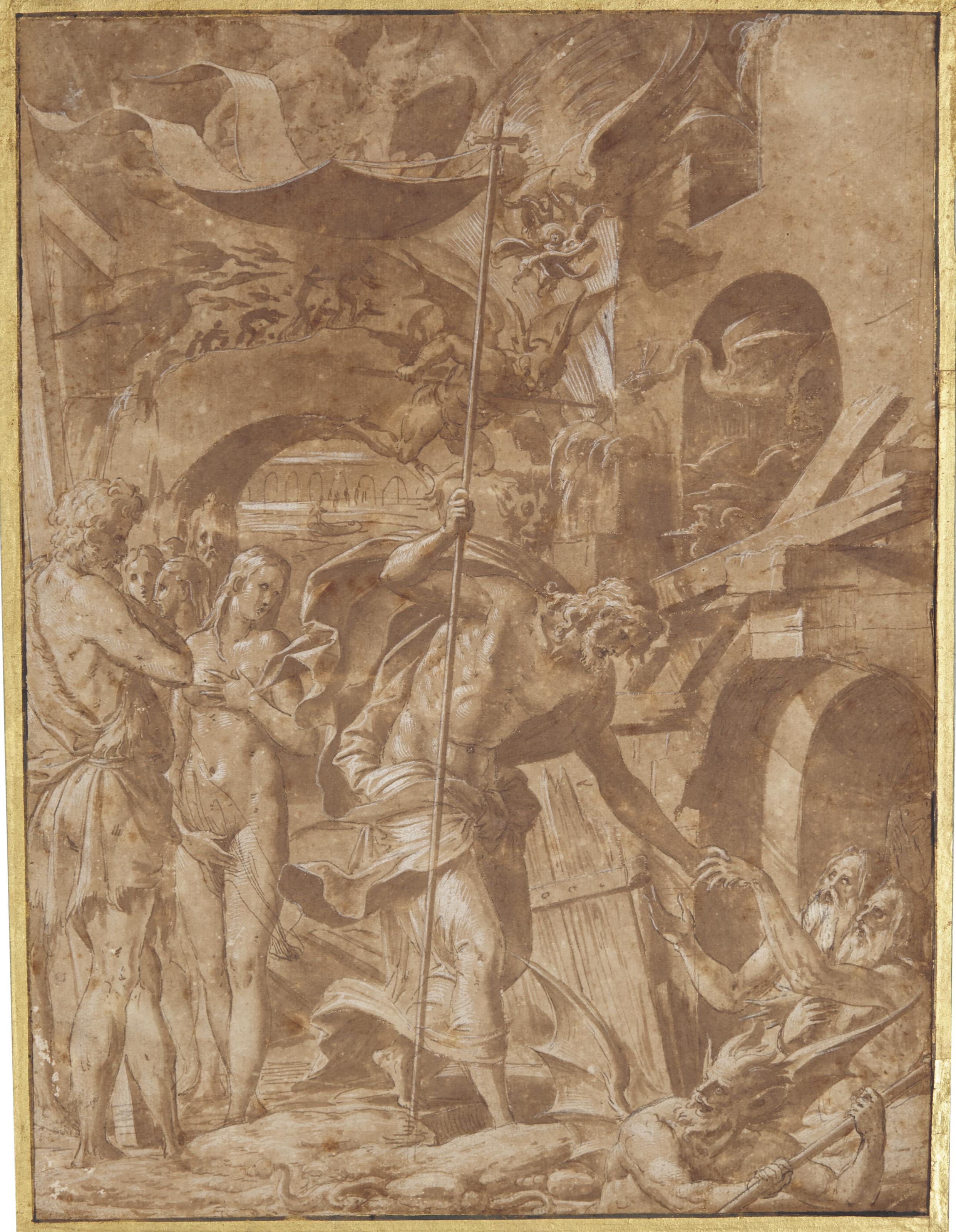 Luca Penni - Le Christ Aux Limbes