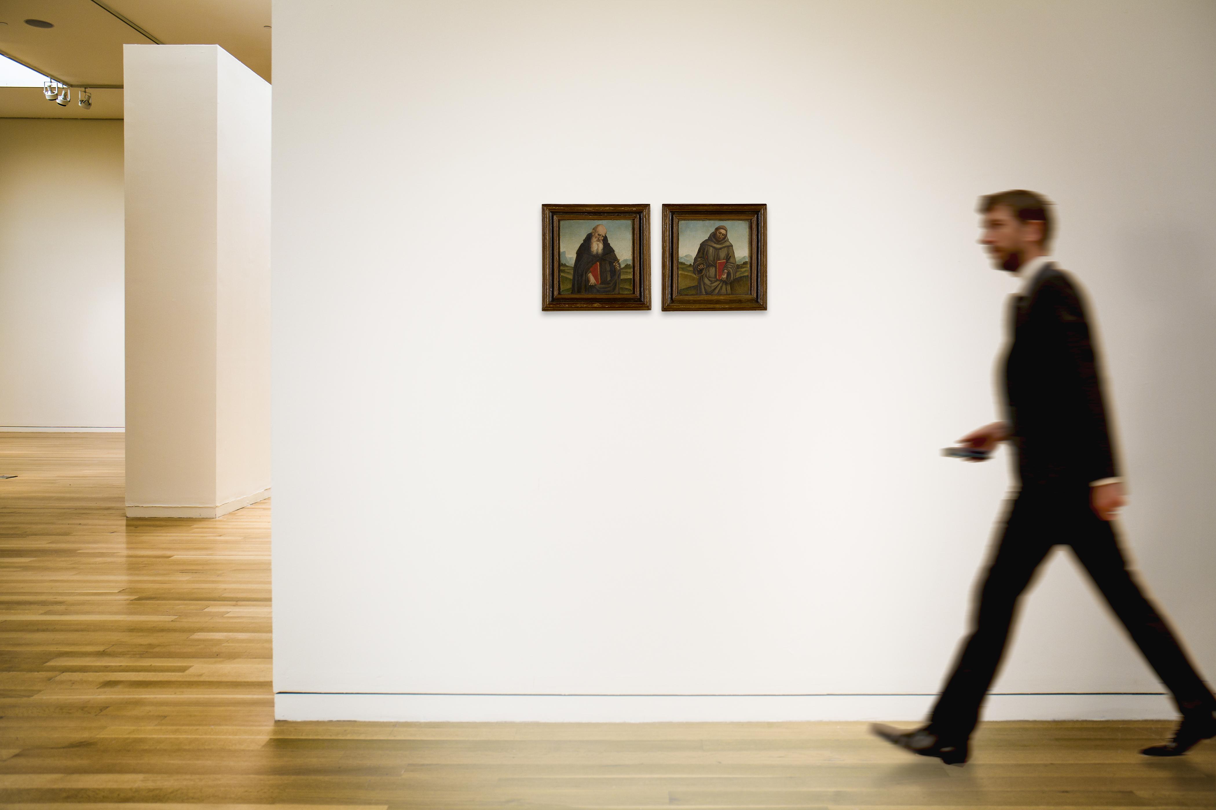 Luca Signorelli - Saint Francis; Saint Anthony Abbot