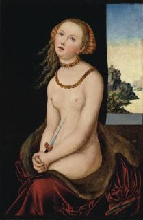 Lucas Cranach I - Lucretia