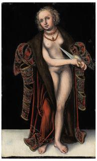 Lucas Cranach II - Lucretia