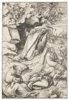 Lucas Cranach The Elder - Christ on the Mount of Olives, from: The Passion