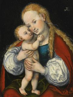 Lucas Cranach The Elder - Madonna And Child