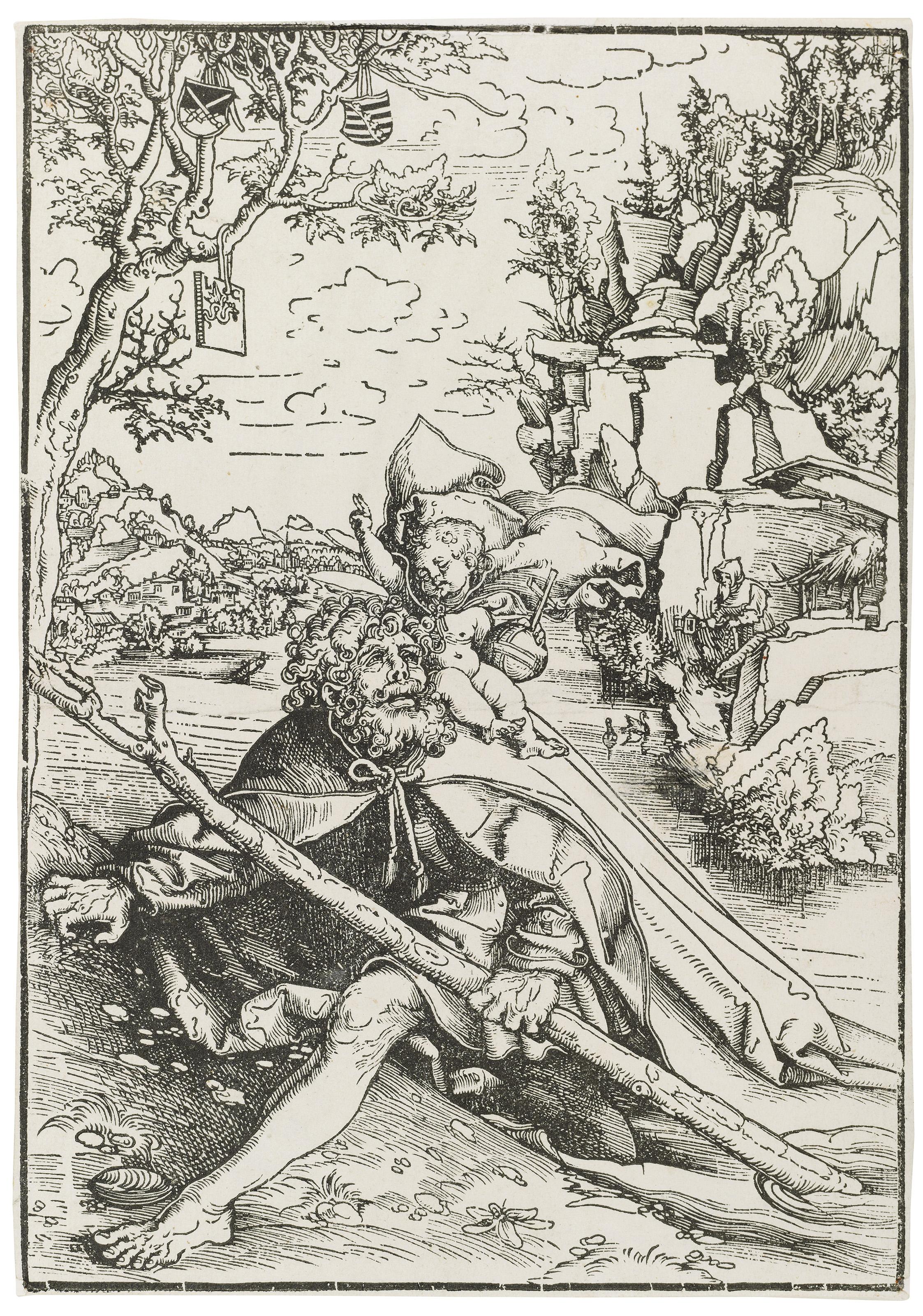 Lucas Cranach The Elder - Saint Christopher