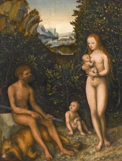 Lucas Cranach The Elder - The Faun Family