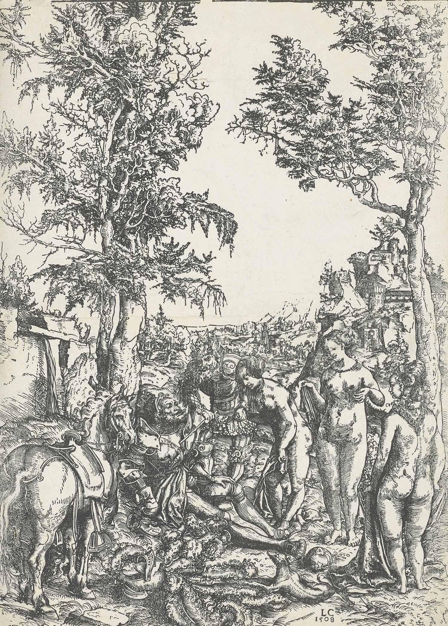Lucas Cranach The Elder - The Judgement of Paris