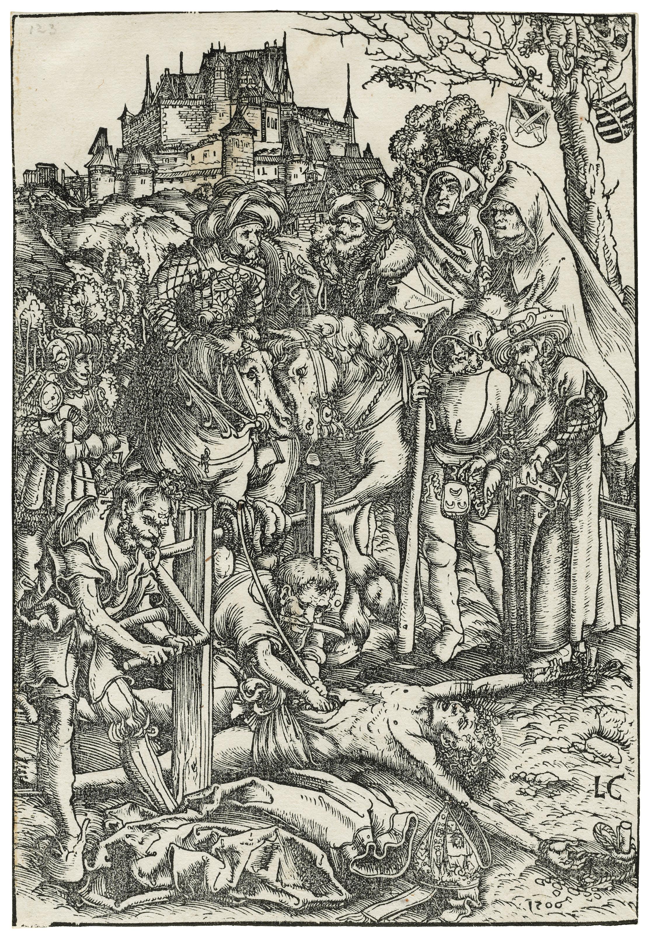 Lucas Cranach The Elder - The Martyrdom of Saint Erasmus