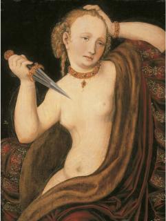 Lucas Cranach The Younger - Lucretia