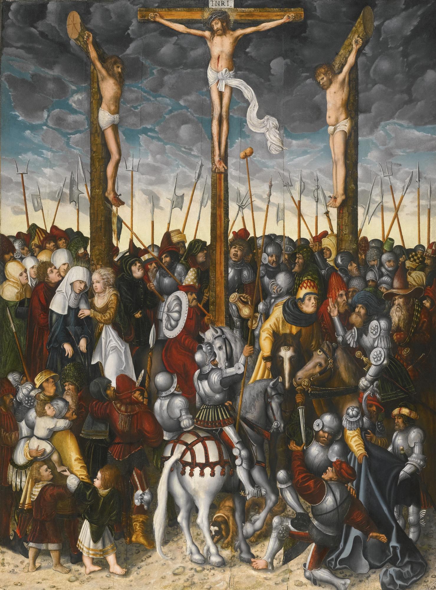 Lucas Cranach The Younger - The Crucifixion