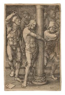 Lucas Hugensz Van Leyden - Christus an der Geißelsäule.