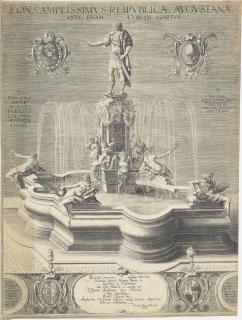 Lucas Kilian - The Fountain Of Augustus In Augsburg