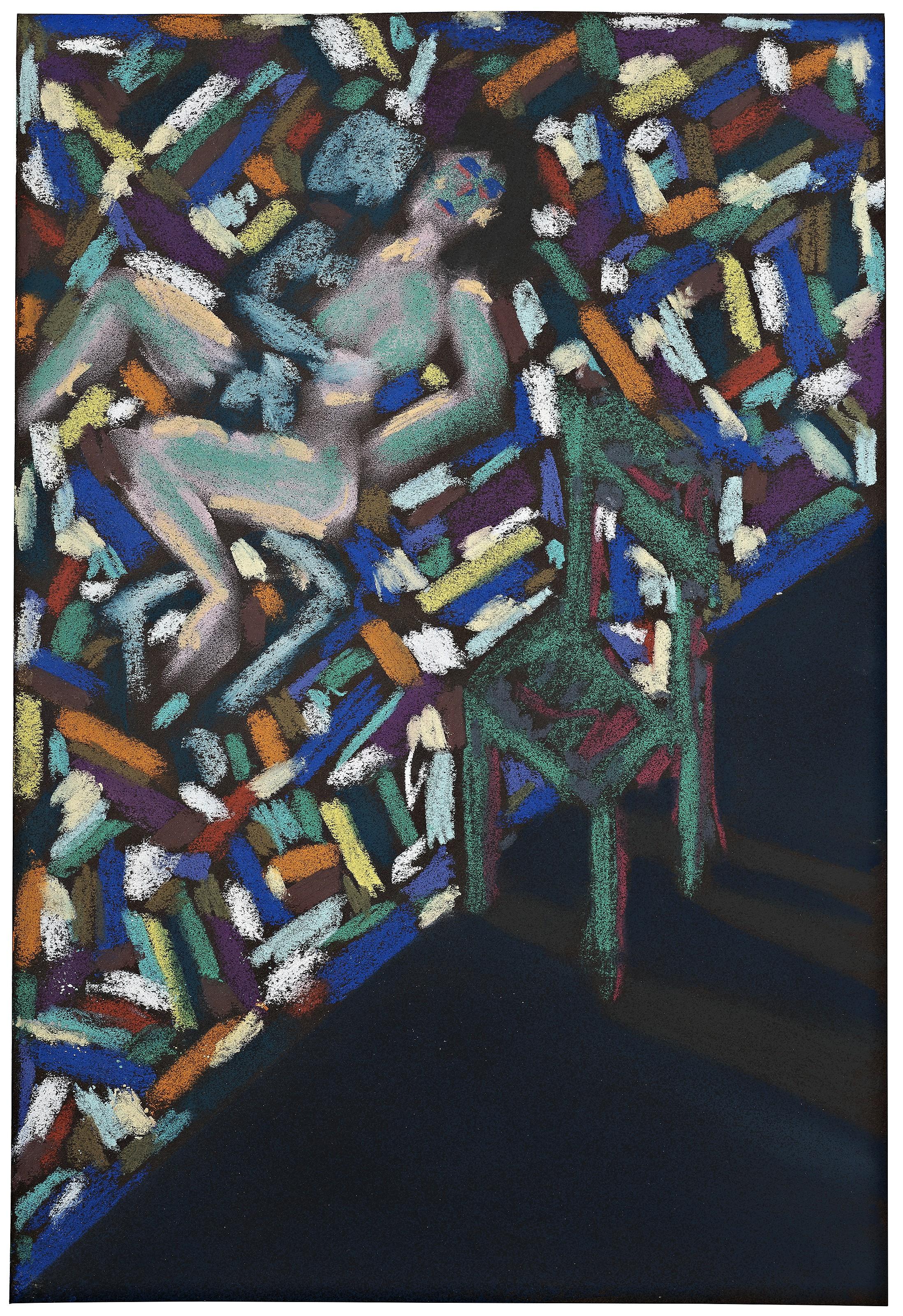 Lucas Samaras - Chair With Figures #21