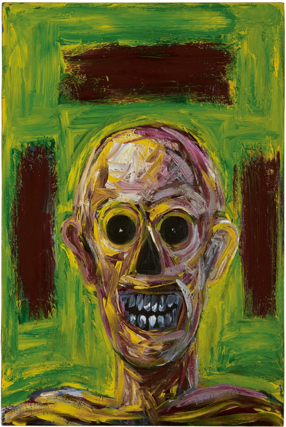 Lucas Samaras - The Spectator (Three Red Bands)