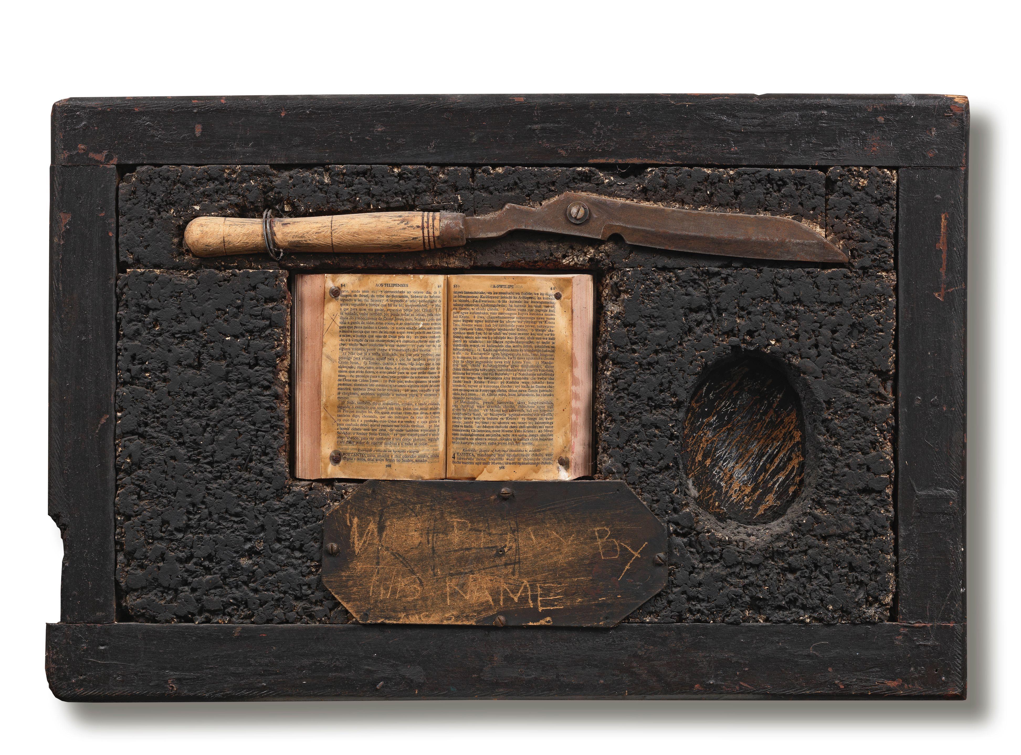 Lucas Seage - Politics & Religion 53 x 80.5 x 9cm (20 11/16 x 31 1/2in x 3 9/16).